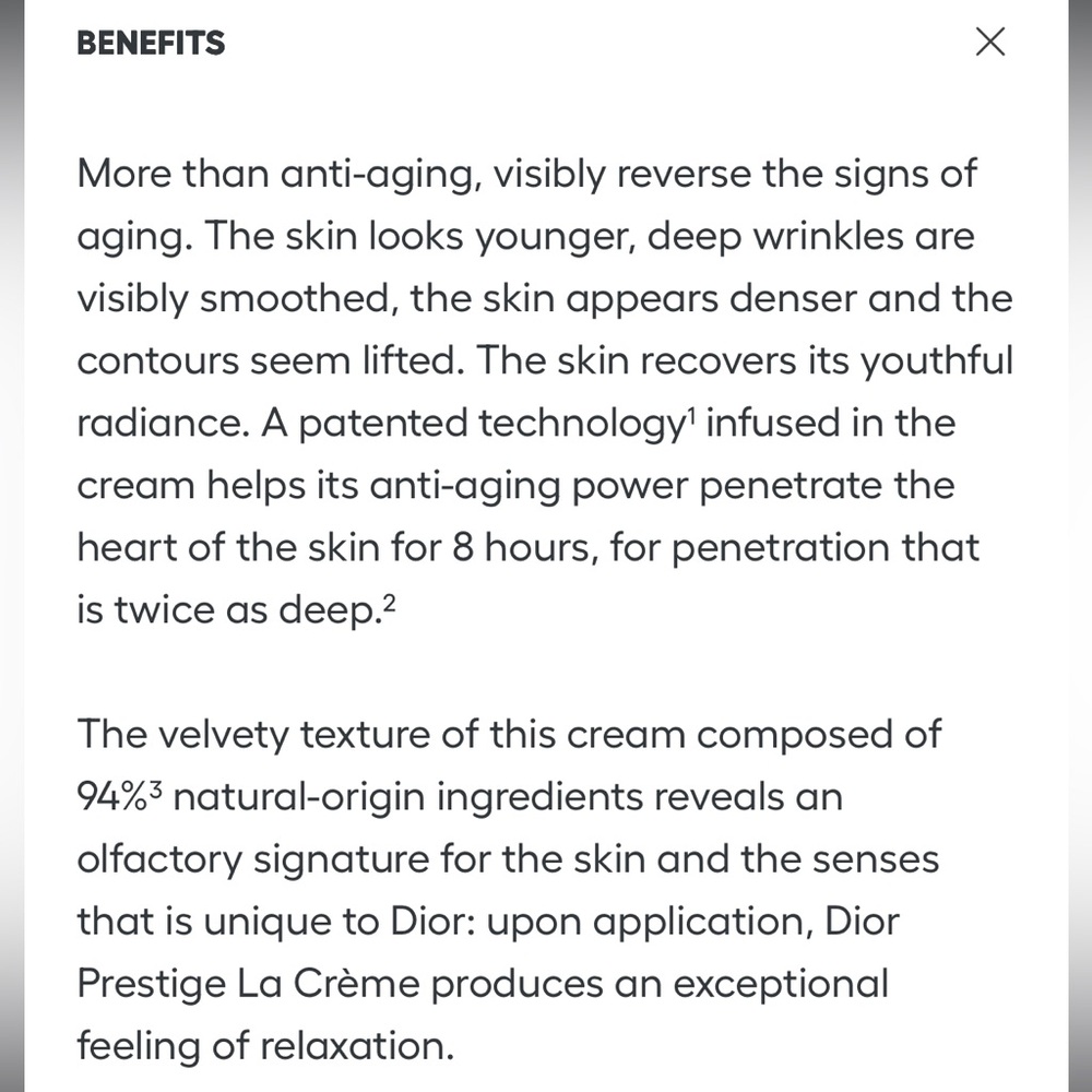 Dior Prestige La Crème face cream - Picture 5 of 6